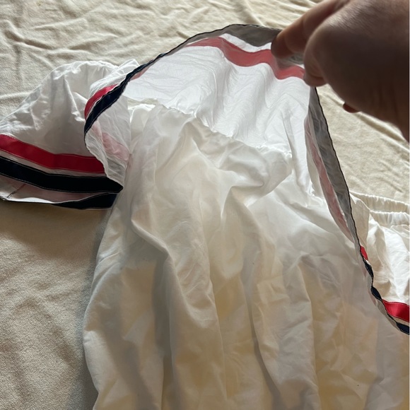 NWT Lane Bryant off shoulder ruffle white top. Size 38/40. - Picture 4 of 10